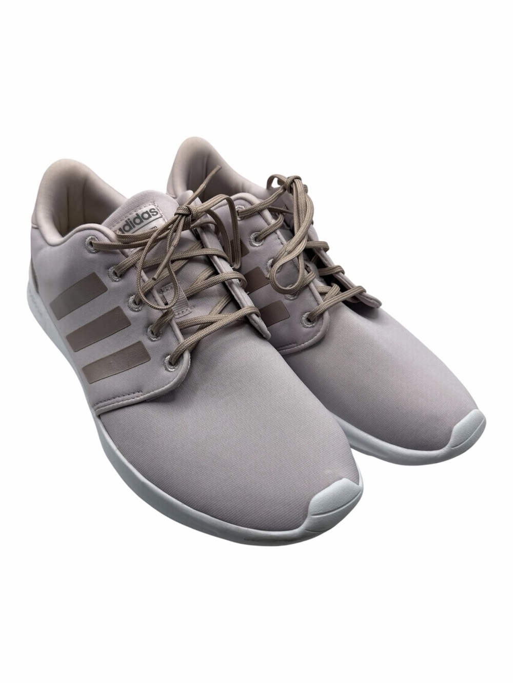 Lavender Adidas Cloudfoam QT Racer Shoes Sneakers Women’s Size 10 Light Purple
